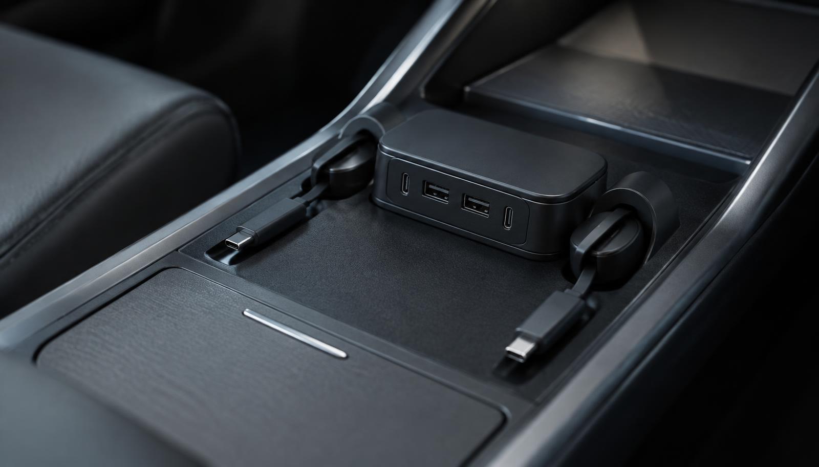 Tesla USB Hub and Cabin Charging Guide: Model Y and Model 3