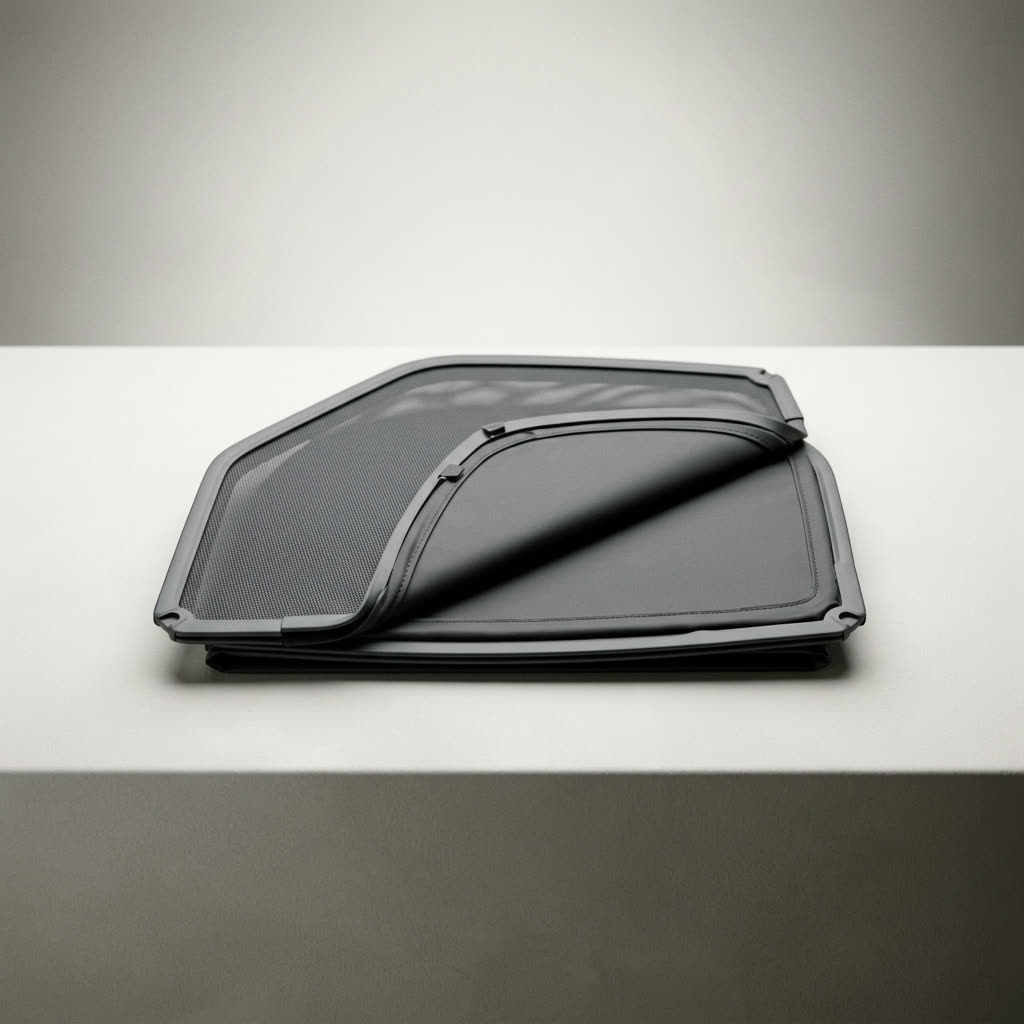 Wigoo Glass Roof Sunshade, Gray, for Tesla Model Y Juniper