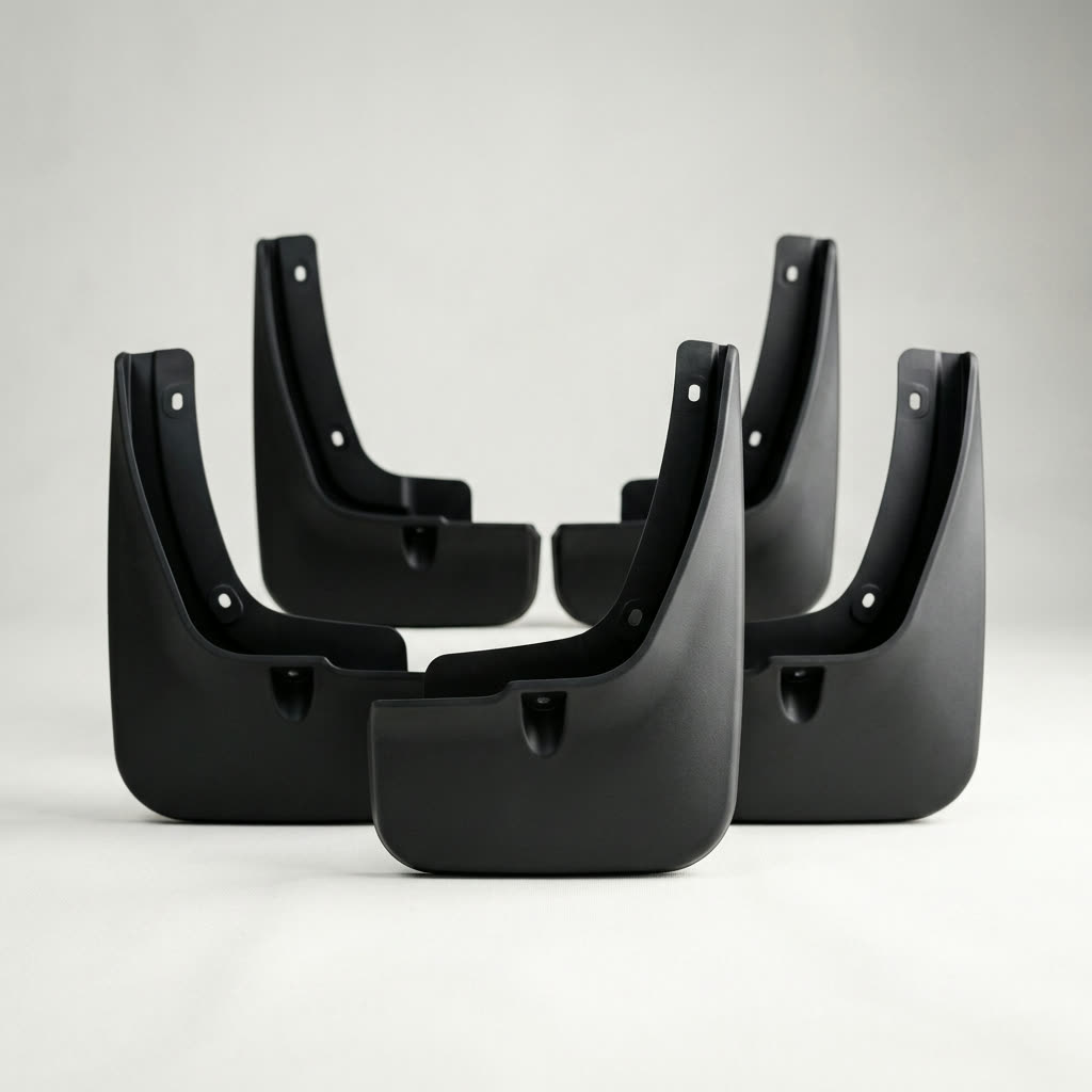 Wigoo Tesla Model Y Juniper Mud Flaps, No Drilling, All-Weather Guards, Thicker Version (Set of 4)
